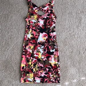 NWT‼️ Splatter Colorful Fitted Dress
